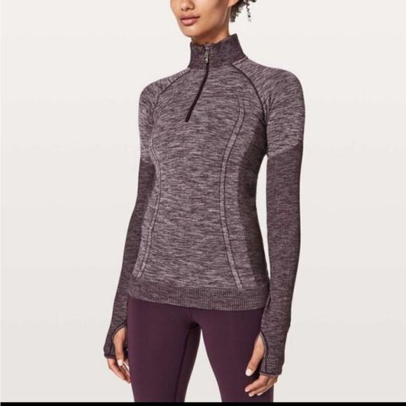 Lululemon Swiftly Wool 1/2 Zip Size 2 - Picture 2 of 7